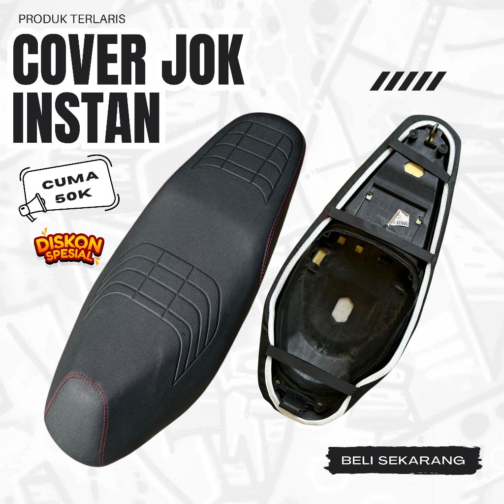 Cover jok model prima instan langsung pasangan