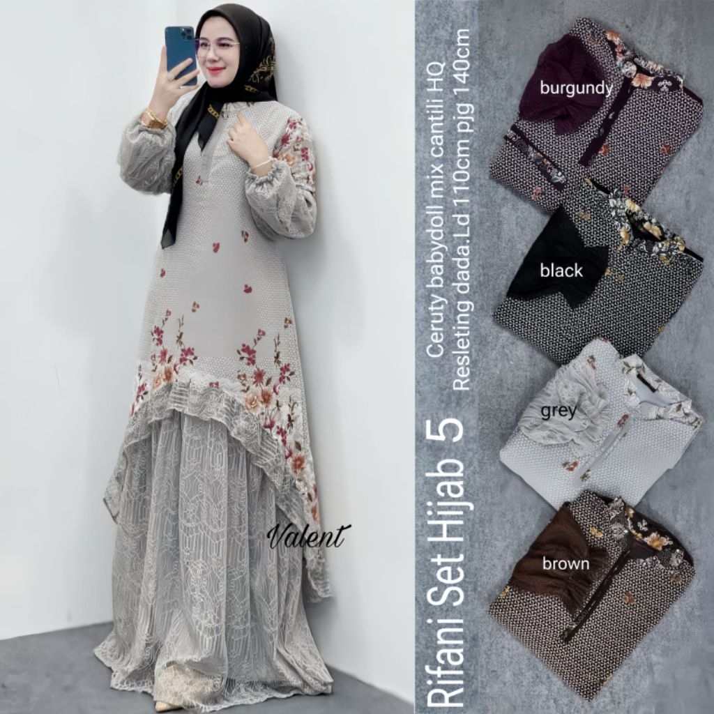 RIFANI SET HIJAB BY VALENT