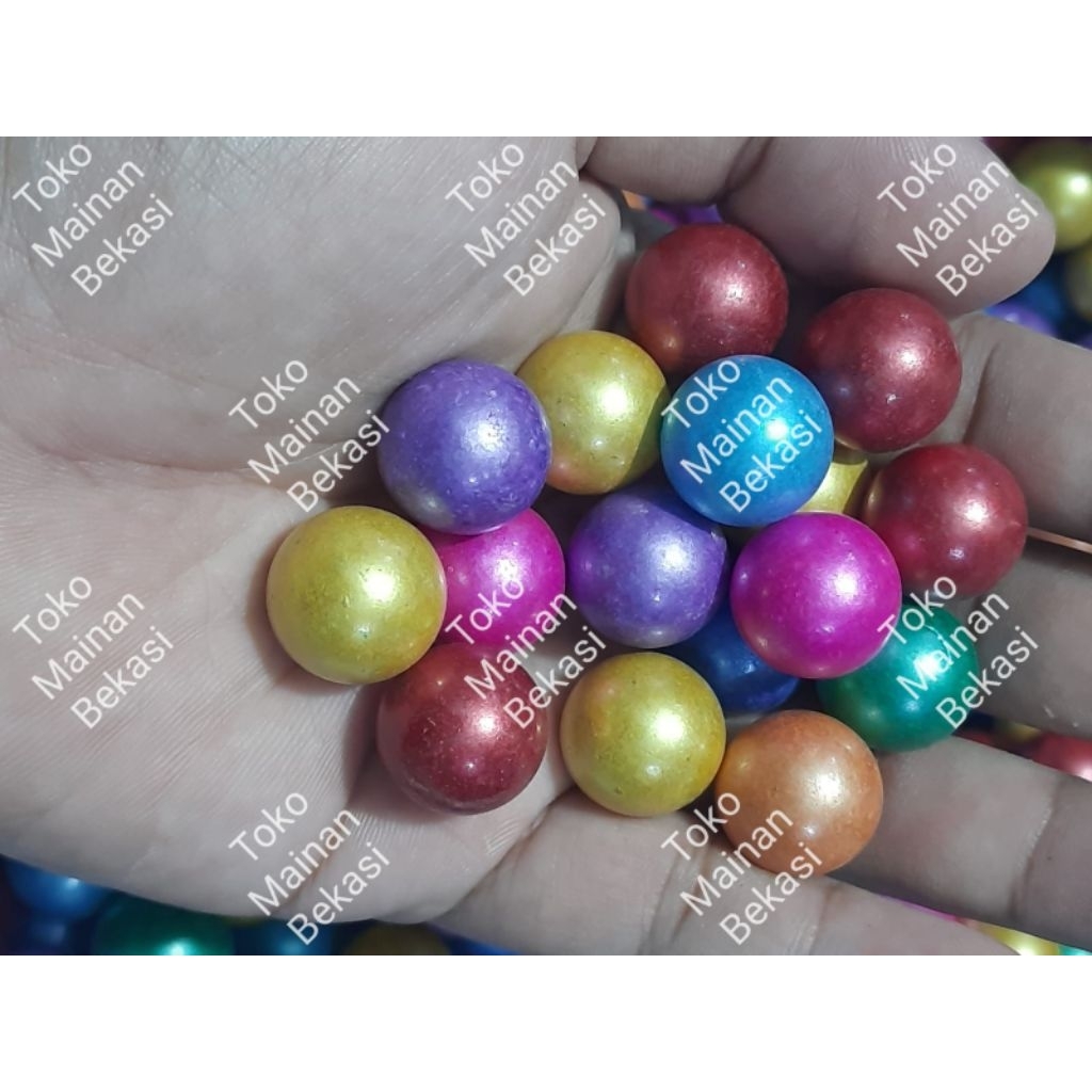 25 PCS GUNDU/KELERENG CANDY WARNA WARNI