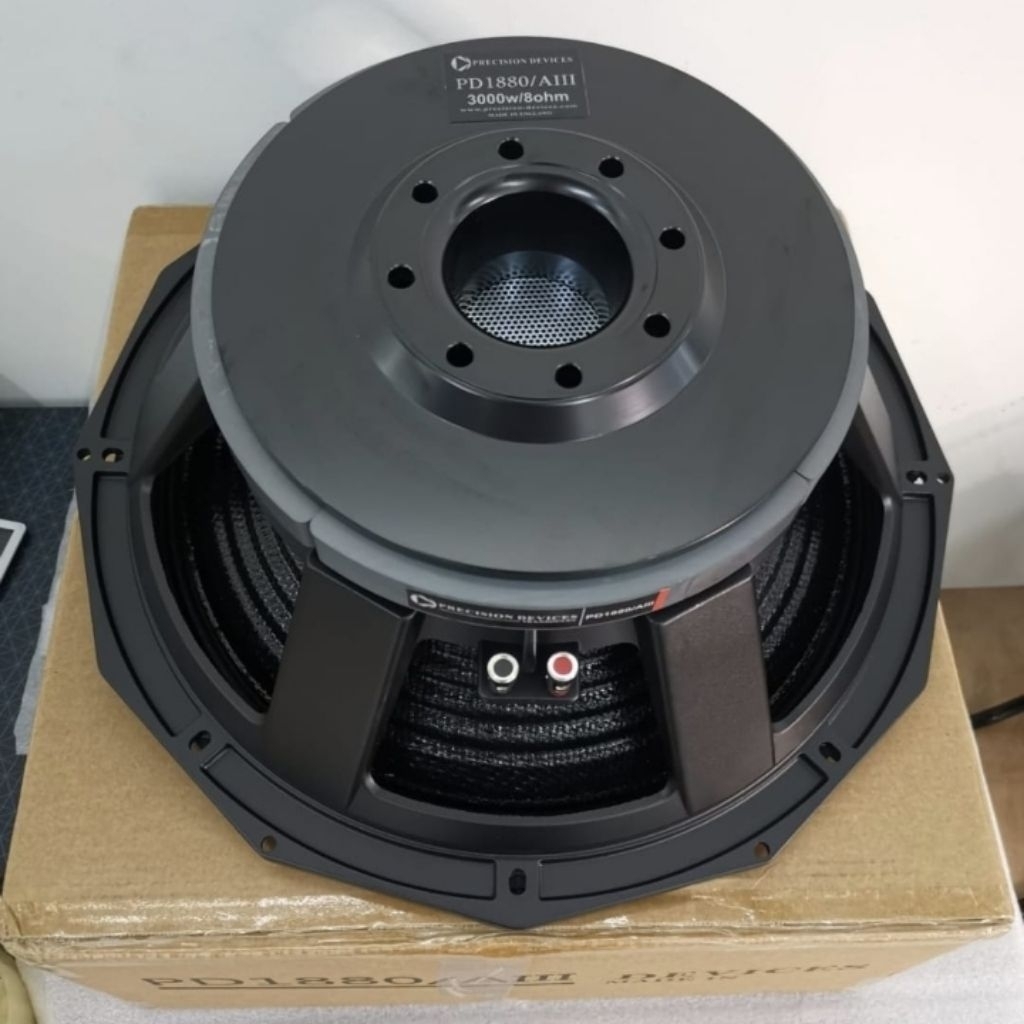 Speaker️ komponen pd1880  PD 1880 daun carbon 18 inch vc 5in grade A
