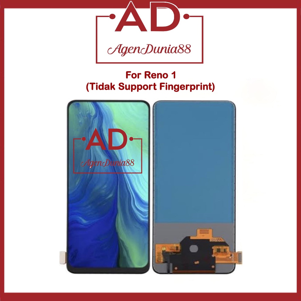 Agendunia88 Lcd For Oppo Reno 1 CPH1917 - PCAM00 - PCAT00 (No Fingerprint)