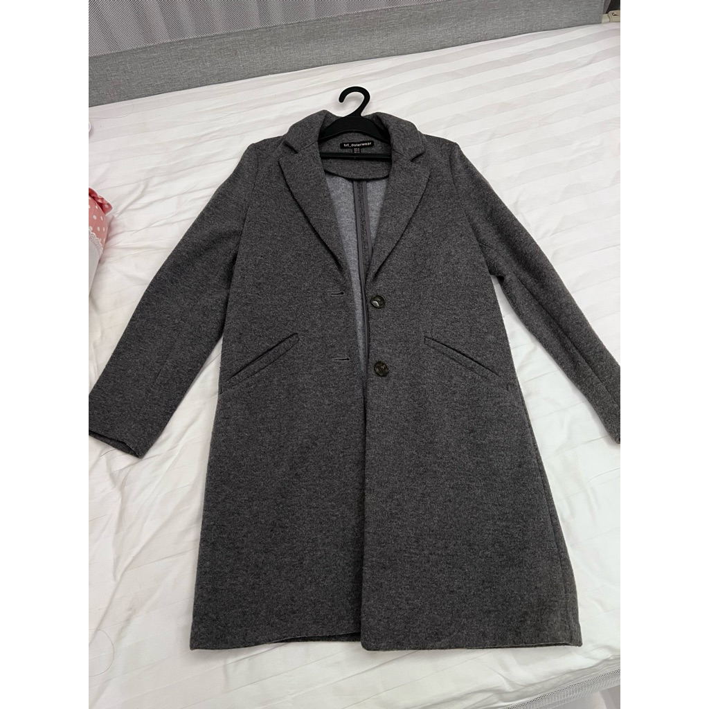 preloved zara long coat