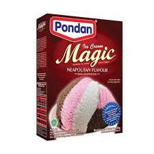 [SDW] pekanbaru/300g Magic Pondan Ice Cream Neapolitan 3 Rasa 300gr Tepung Es Krim Halal