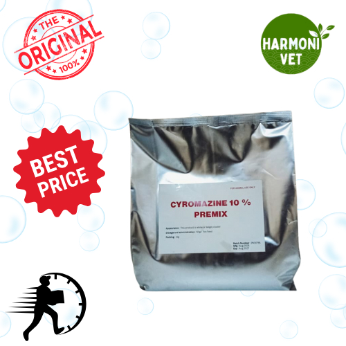 Cyromazine 10% 1 Kg Anti Larva Lalat Membasmi Larva Lalat Pada Kandang Ayam Bebek