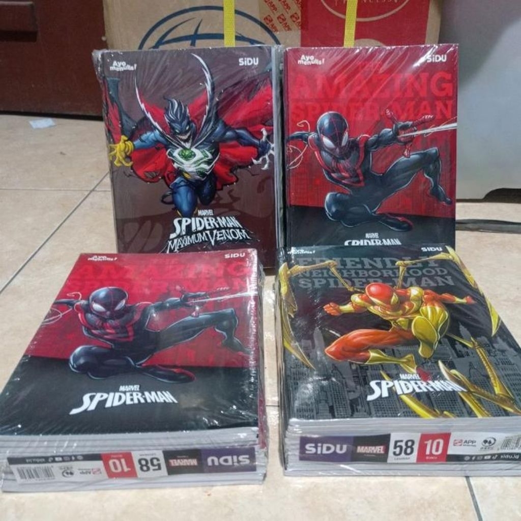 Sinar Dunia Buku Tulis Sidu 58 dan 38 Lembar (1 Pak Isi 10 Buku)