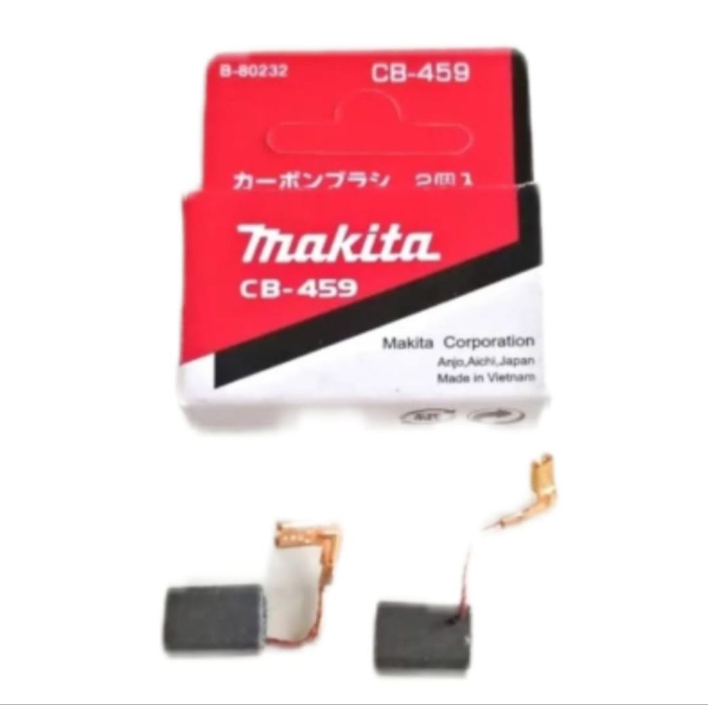Carbon Brush Makita - CB 459, Tahan Lama, Kompatibel, Asli