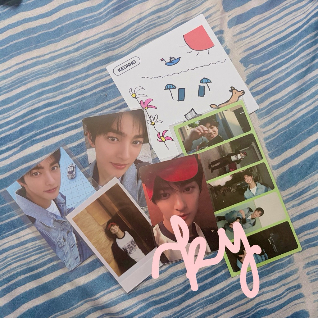 [READY STOCK] PC PHOTOCARD OFFICIAL KEONHO SG CORTIS 2026 SEASONS GREETING POLAROID UNIT