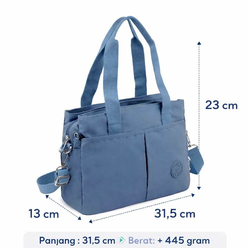 OPIOBAGS PIOMA STEFFIE TAS SELEMPANG WANITA SHOULDER BAG SLING BAG NYLON HANDBAG PIOMA - TAS PIOMA