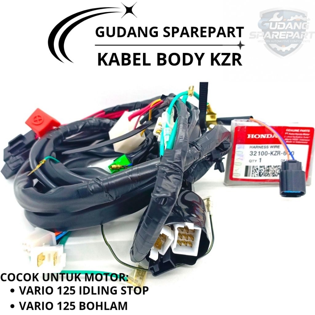 KABEL BODY KZR VARIO 125 TECHNO/VARIO 125 BOHLAM.