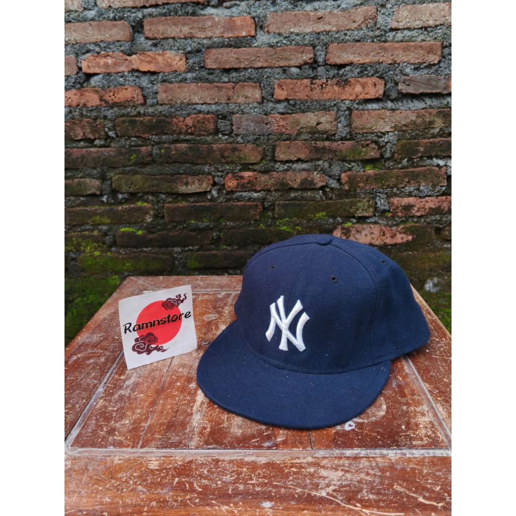 topi new era 7 3/4 x mlb ny yankees