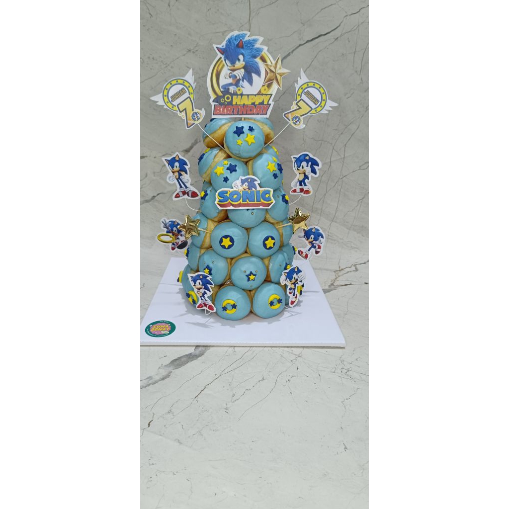 donat tower sonic donat tower ulang tahun
