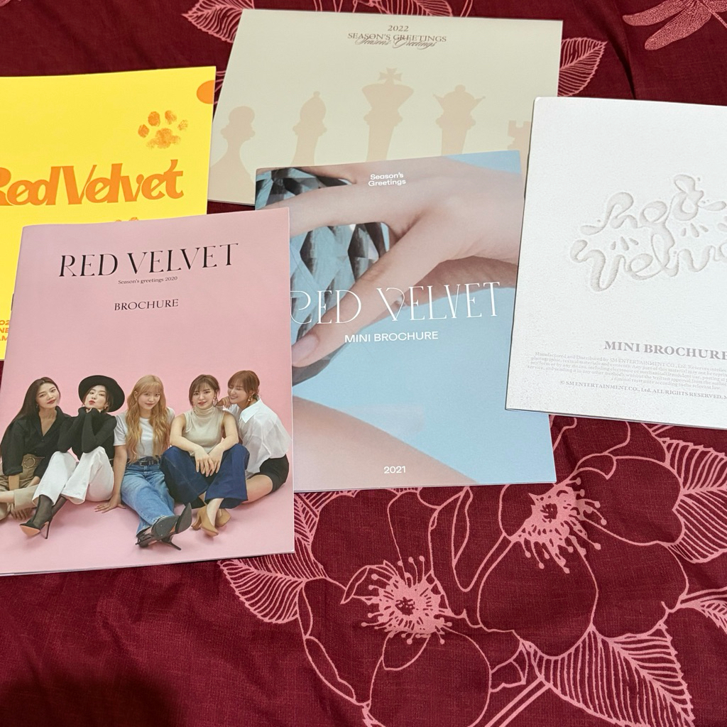 want to sell mini brochure season greetings red velvet rv 2020 2021 2022 2023 2024 2025 sg album  ph