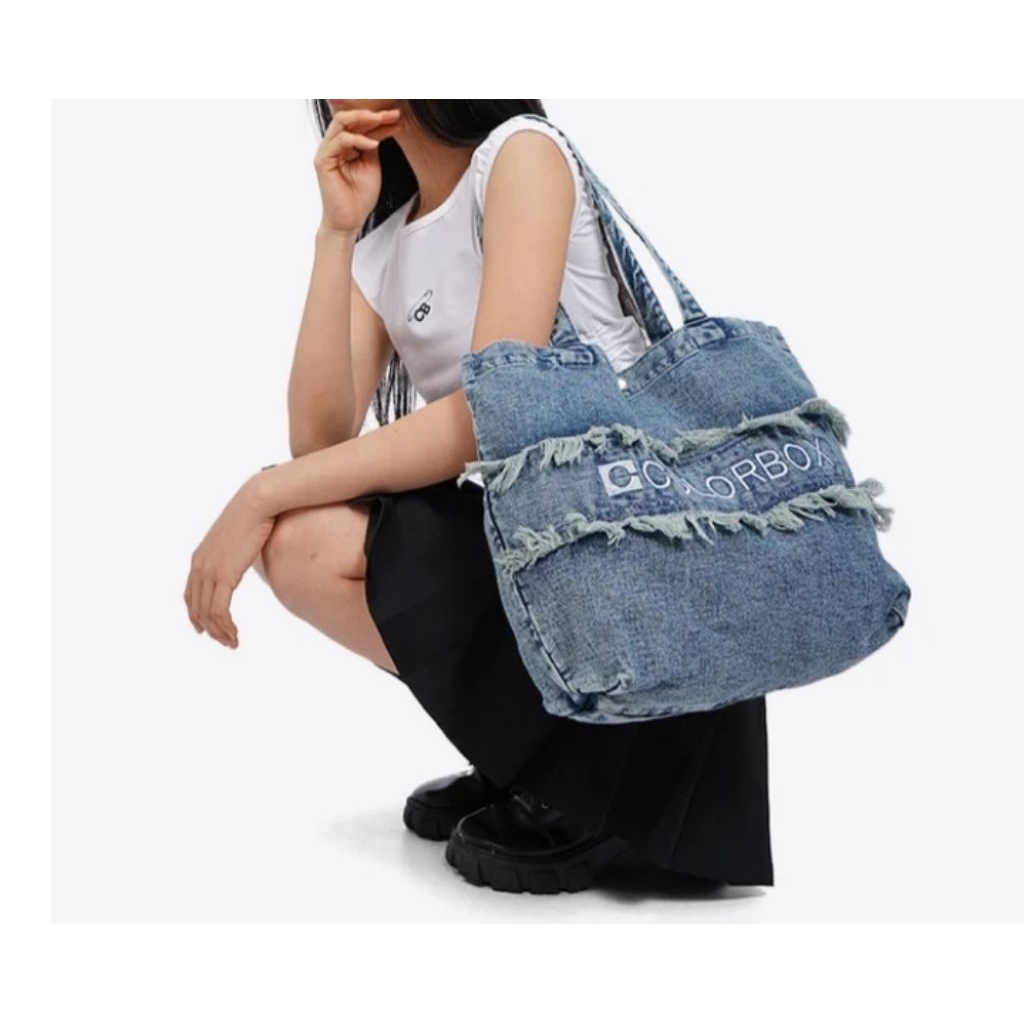 tas denim colorbox