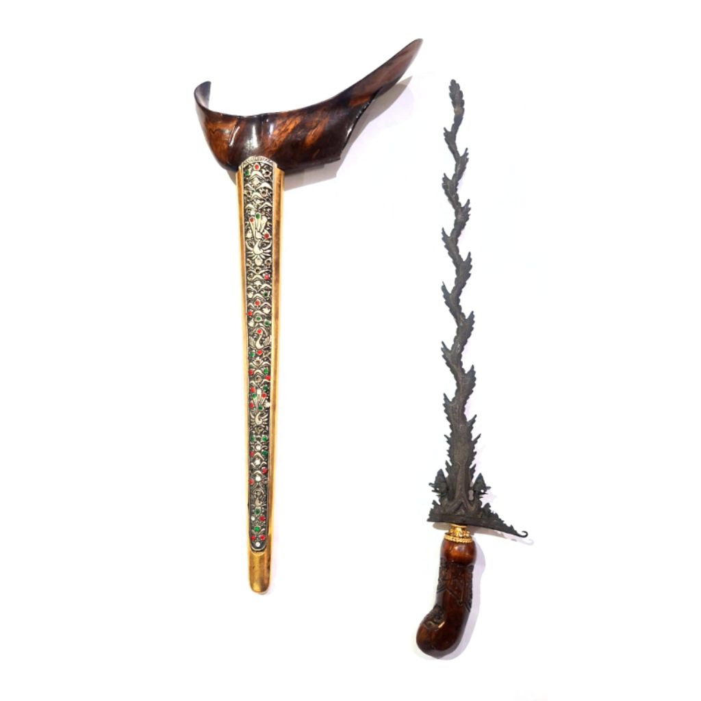 Keris Nogo manten/ nogo geni pamor keleng