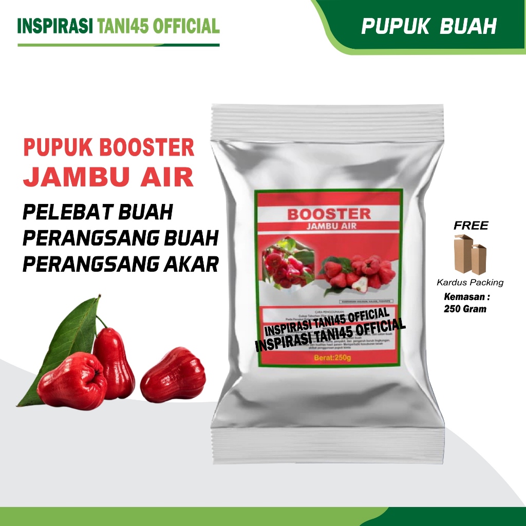 Pupuk Booster Buah Jambu Air 250 Gram Pelebat Buah Jambu Air