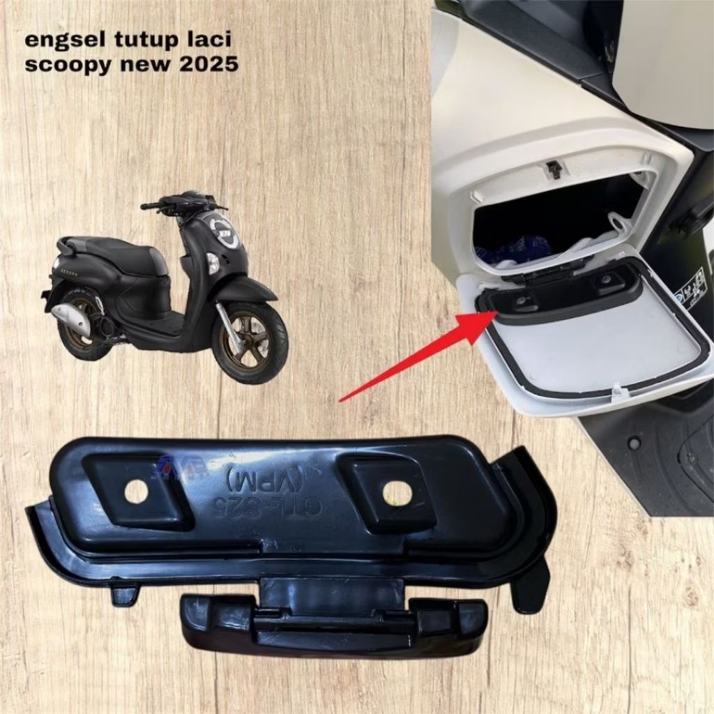Hinge engsel tutup laci scoopy new 2025 dudukan tutup laci K2FP berkualitas