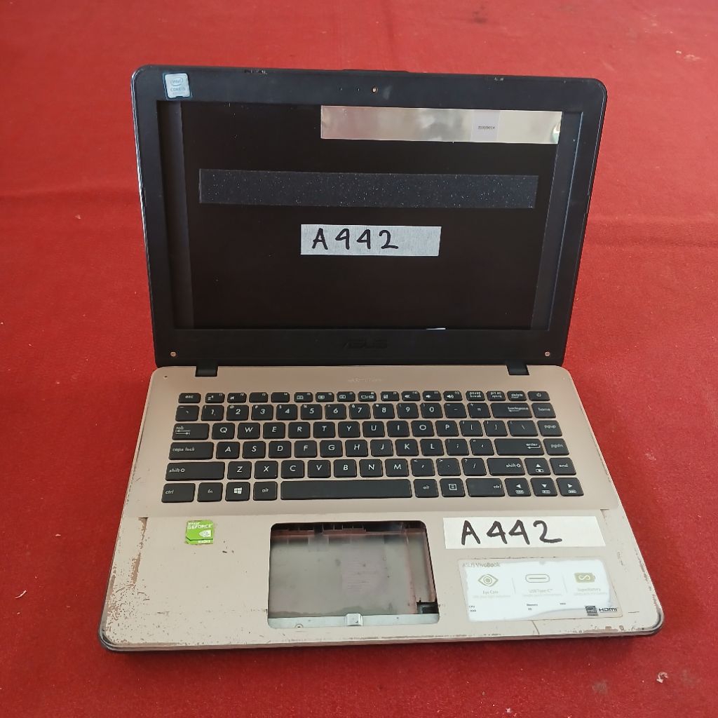FULL CASE CASING LAPTOP ASUS A442U A442 X442U X442 ORIGINAL