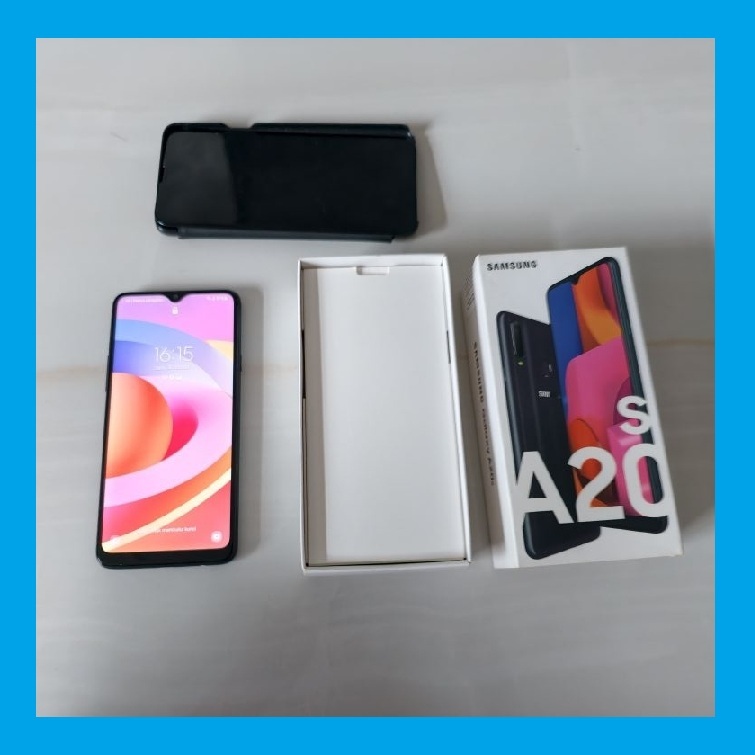 Samsung Galaxy A20s Ram 4/64gb 4GB Dual SIM Card Ex Resmi Indonesia HP Handphone SEIN | Samsung A20 
