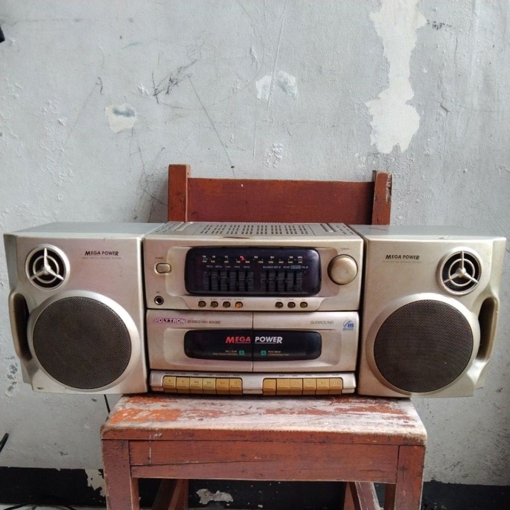 RADIO TAPE COMPO POLYTRON MEGA POWER