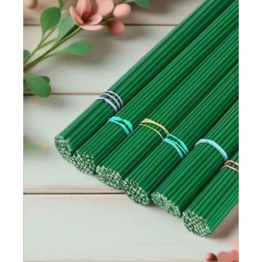 1 ikat Kawat Tangkai Kawat Batang Bunga isi 10 - 25 Pcs Bahan Kerajinan Handmade uk 18/k 14/ k 16/ k