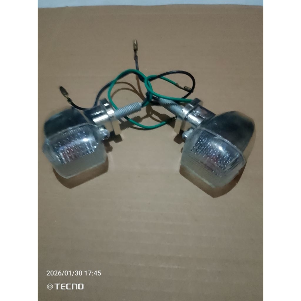 Lampu sein riting mini RX king, scorpio,Vixion dll harga sepasang