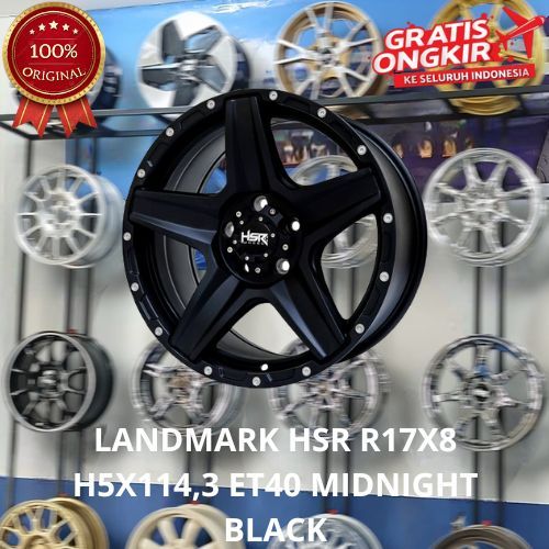 VELG MOBIL HSR LANDMARK R17 HSR ORIGINAL PELEK MOBIL RACING RUSH TERIOS XL7