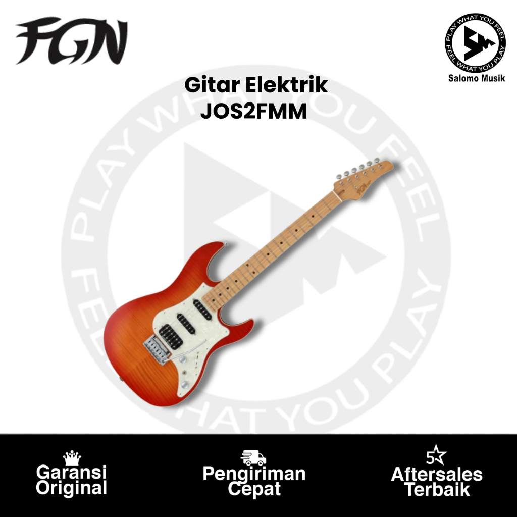 Gitar Elektrik Fujigen JOS2FMM Original