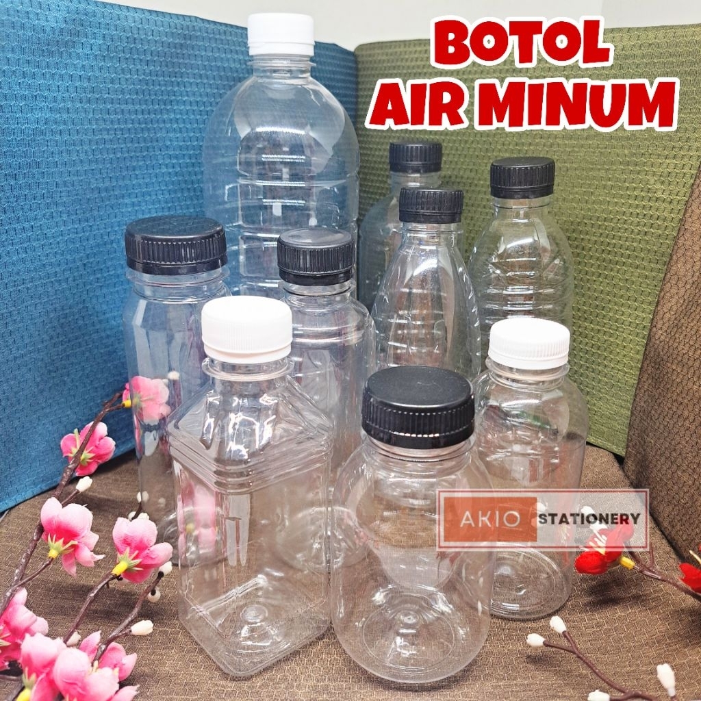 BOTOL MINUMAN PLASTIK BENING ALMOND 250ML KALE 250ML SINOM 500ML CHUBBY 250ML TARO 250ML CANTIK AYU 