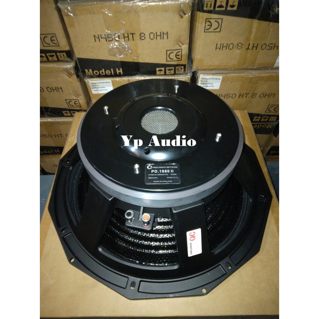 SPEAKER SUBWOOFER PRECISION DEVICES PD1880 II VC 5 INCH PD 1880 ii CARBON