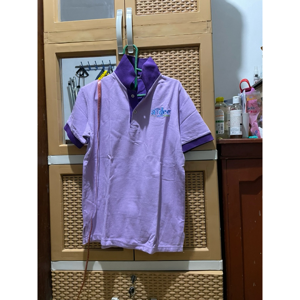 kaos unisex warna ungu