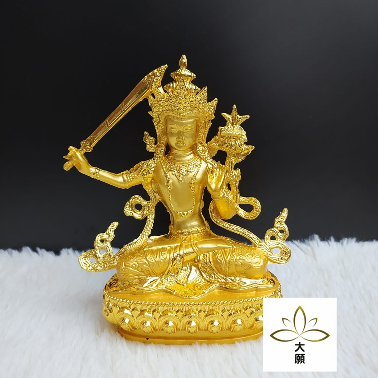 Patung Buddha / Fo Xiang Besar - Emas