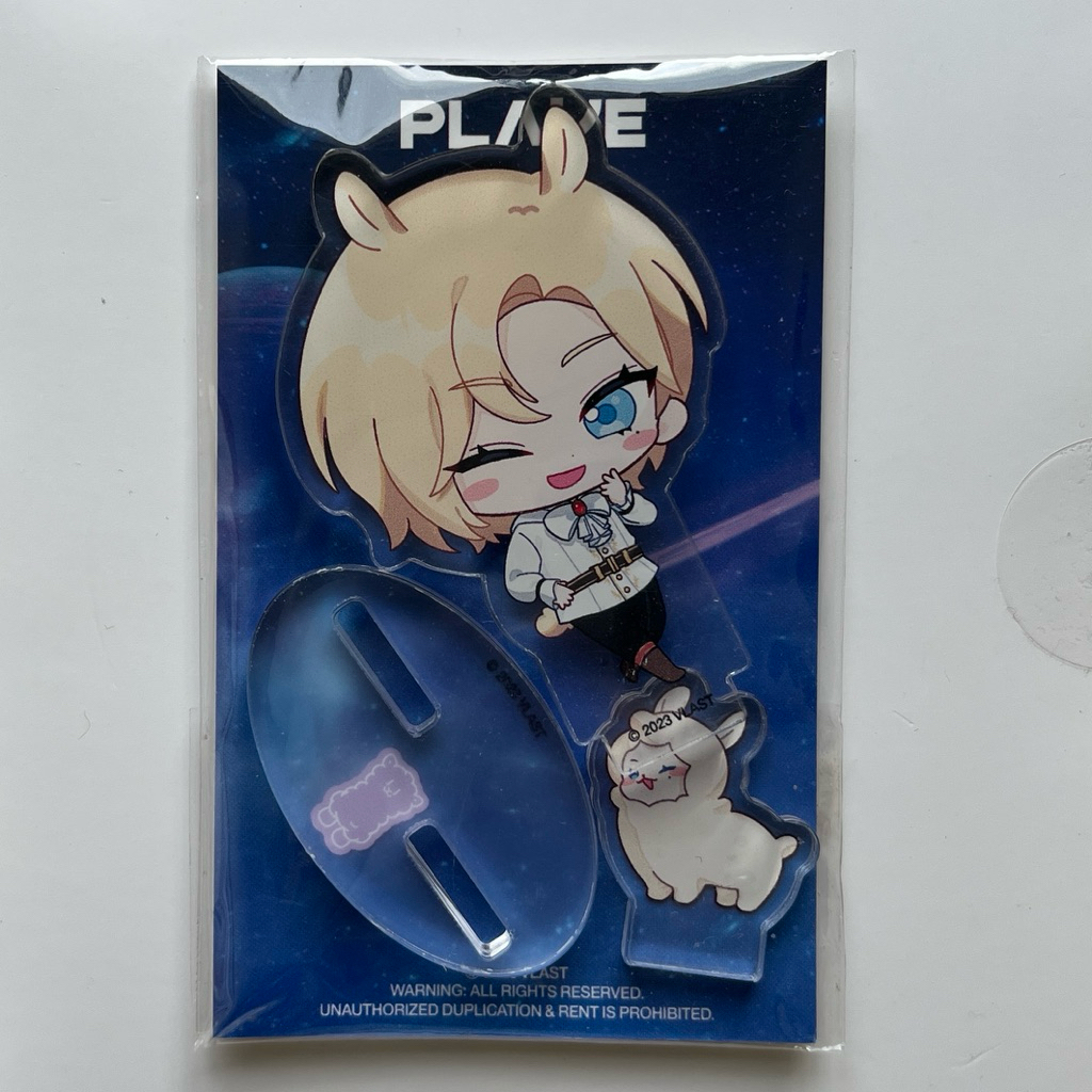 PLAVE Aniplus MD Bamby Hamin Noah Animate Coaster Keyring W4L Pixel World