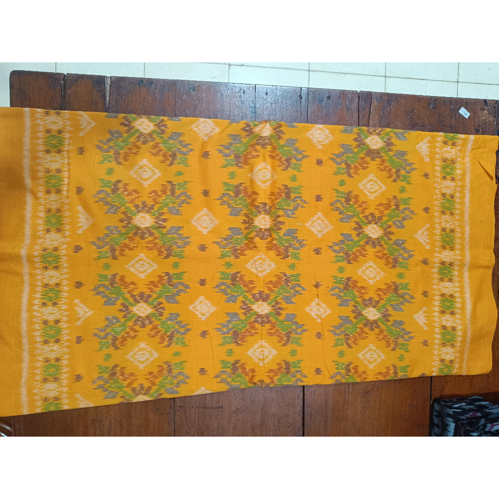 Kain Tenun Endek PREMIUM meteran Asli Troso Jepara / Kain Tenun Ikat/ Kain Tenun Tradisional