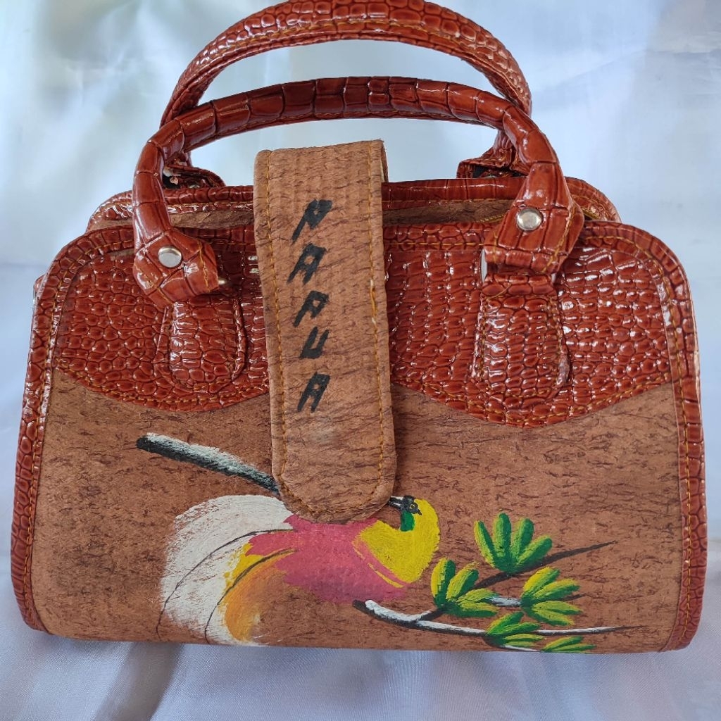 Tas Selempang Wanita Papua Motif Cendrawasih Handbag