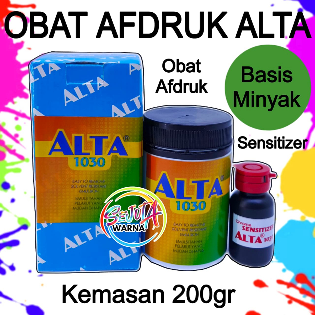 OBAT AFDRUK ALTA BASIS MINYAK 200GR