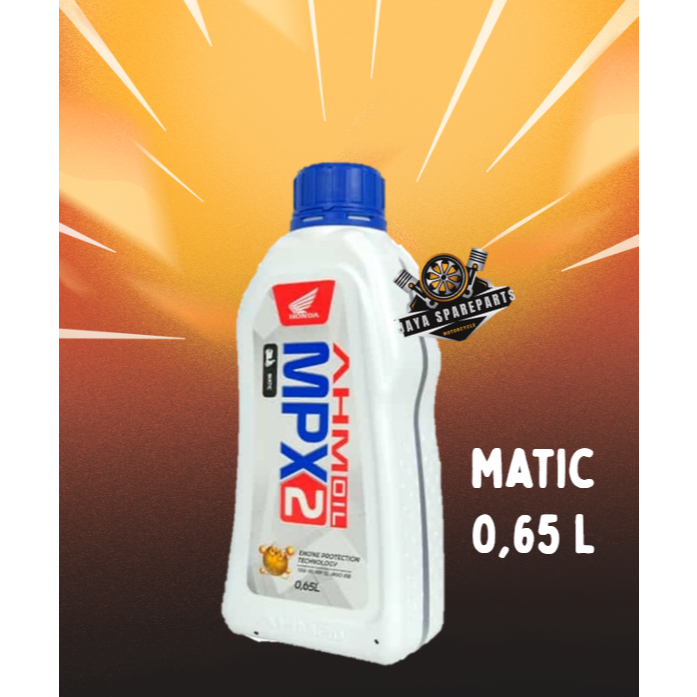 Oli Mesin MPX-2 MATIC 10W-30 SLMB 650ml