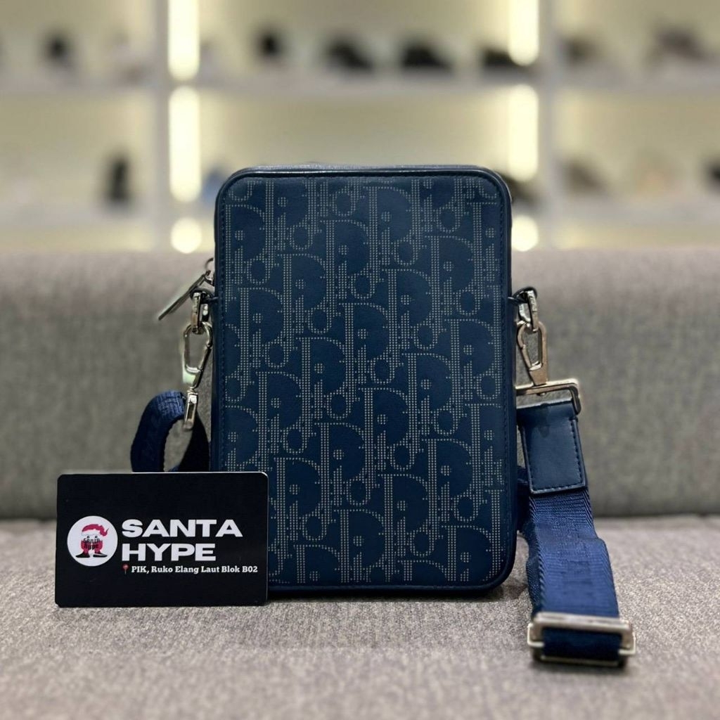 Dior Galaxy World Tour Oblique Pouch Sling Bag