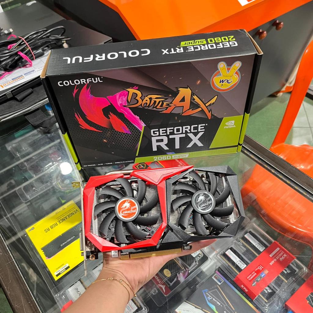 VGA Colorful Batle AX GeForce RTX 2060 SUPER NB 8G-V 8 GB DDR6 256 BIT