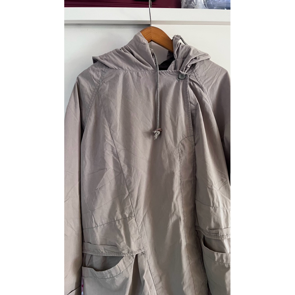 LONG COAT UNIQLO PRELOVED PARKA UNIQLO LONG PARKA