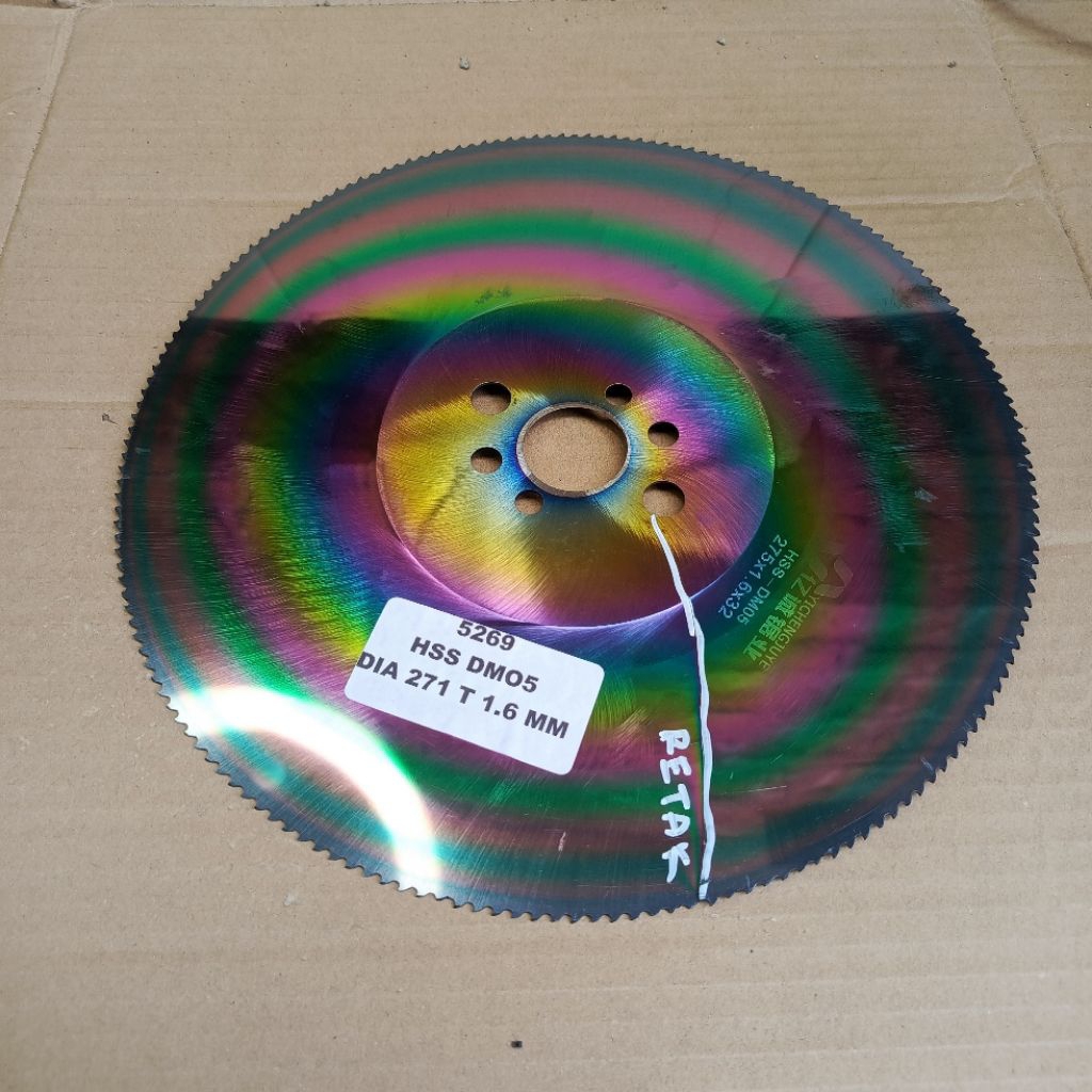 A007 Circle Saw HSS / Gergaji HSS / Bahan Taji Ayam / Bahan Pisau Premium