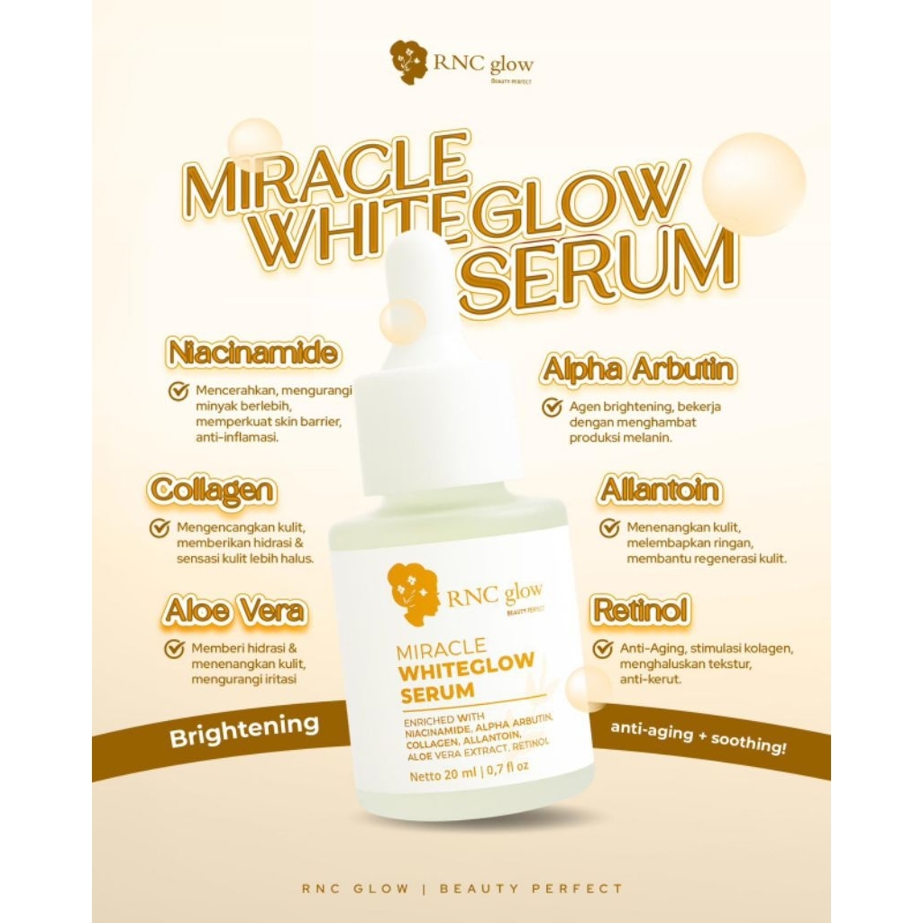 Serum White glow kemasan baru by RNC GLOW