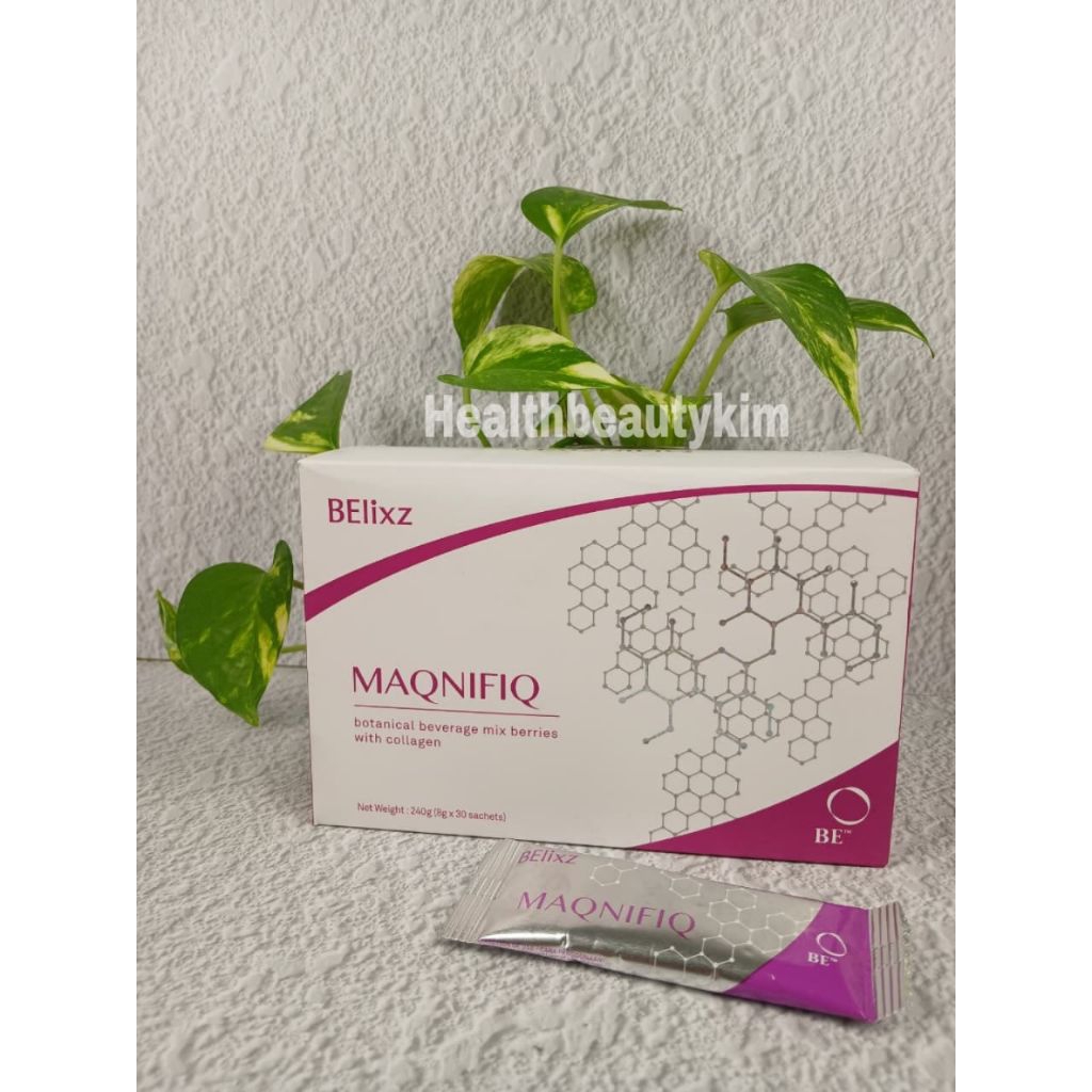 Maqnifiq minuman collagen vitamin kesehatan kulit