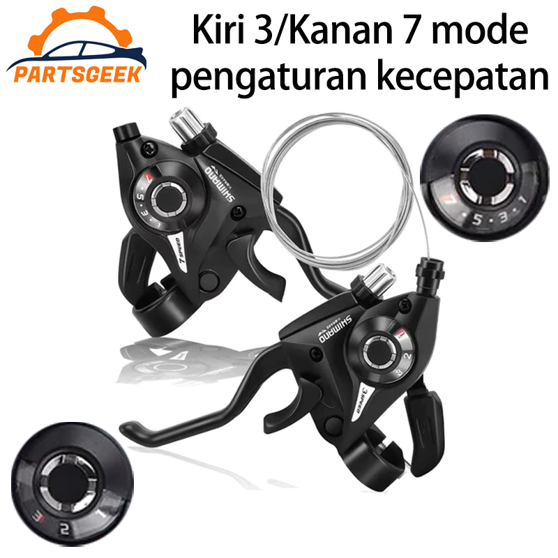 Shifter EF51 3x7 Operan Gigi Sepeda Gunung Seli Minion MTB