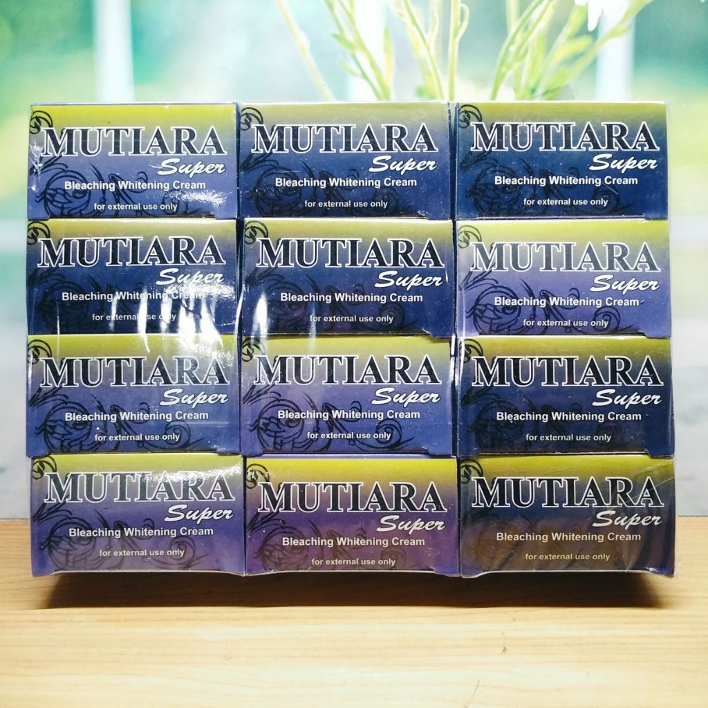 CREAM MUTIARA SUPER UNGU LUSINAN