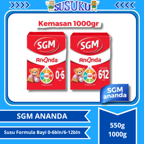 SGM 0-6Bulan (ANANDA 1) 400/550/1000GR
