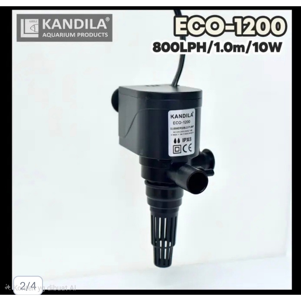 KANDILA 1200 ECO / POWER HEAD KANDILA ECO 1200 LOW WATT - KANDILA ECO 1200