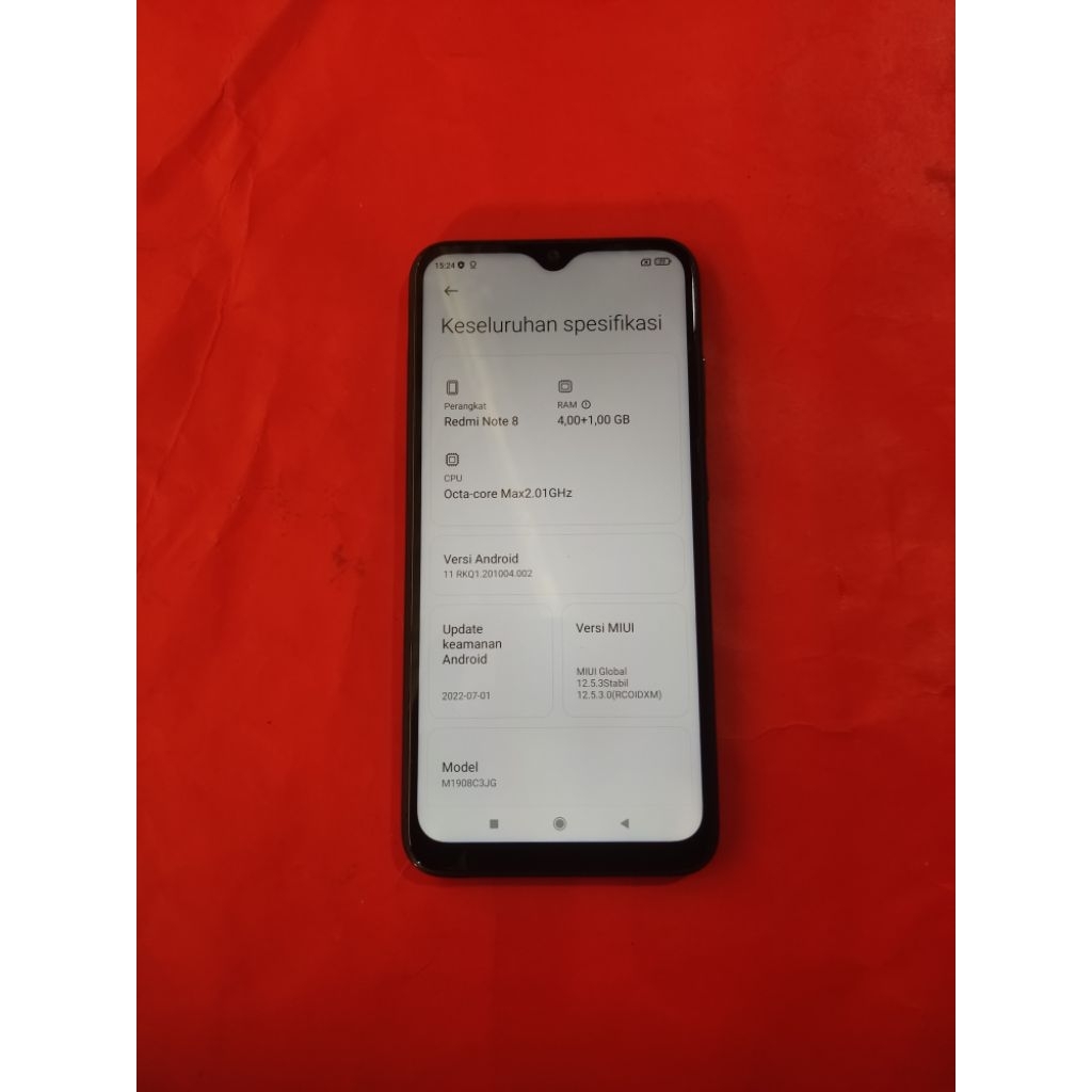 Redmi note 8 Ram 4Gb/64gb