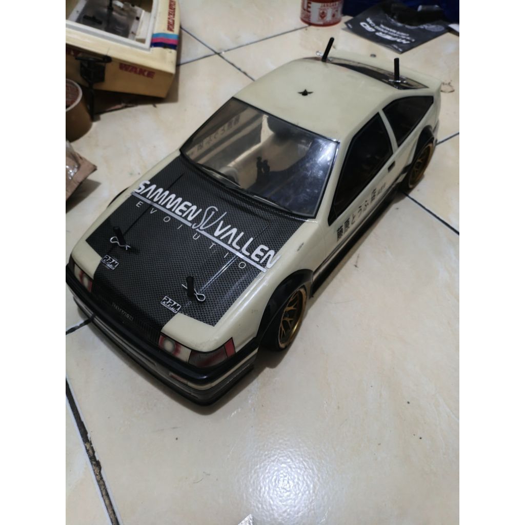 kit rc car drift onroad yokomo DIB 1/10 kit only tanpa part elektrik