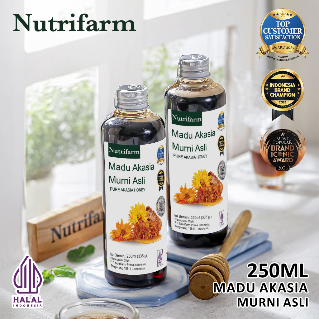 MADU AKASIA MURNI 250ML ASLI/MADU AKASIA