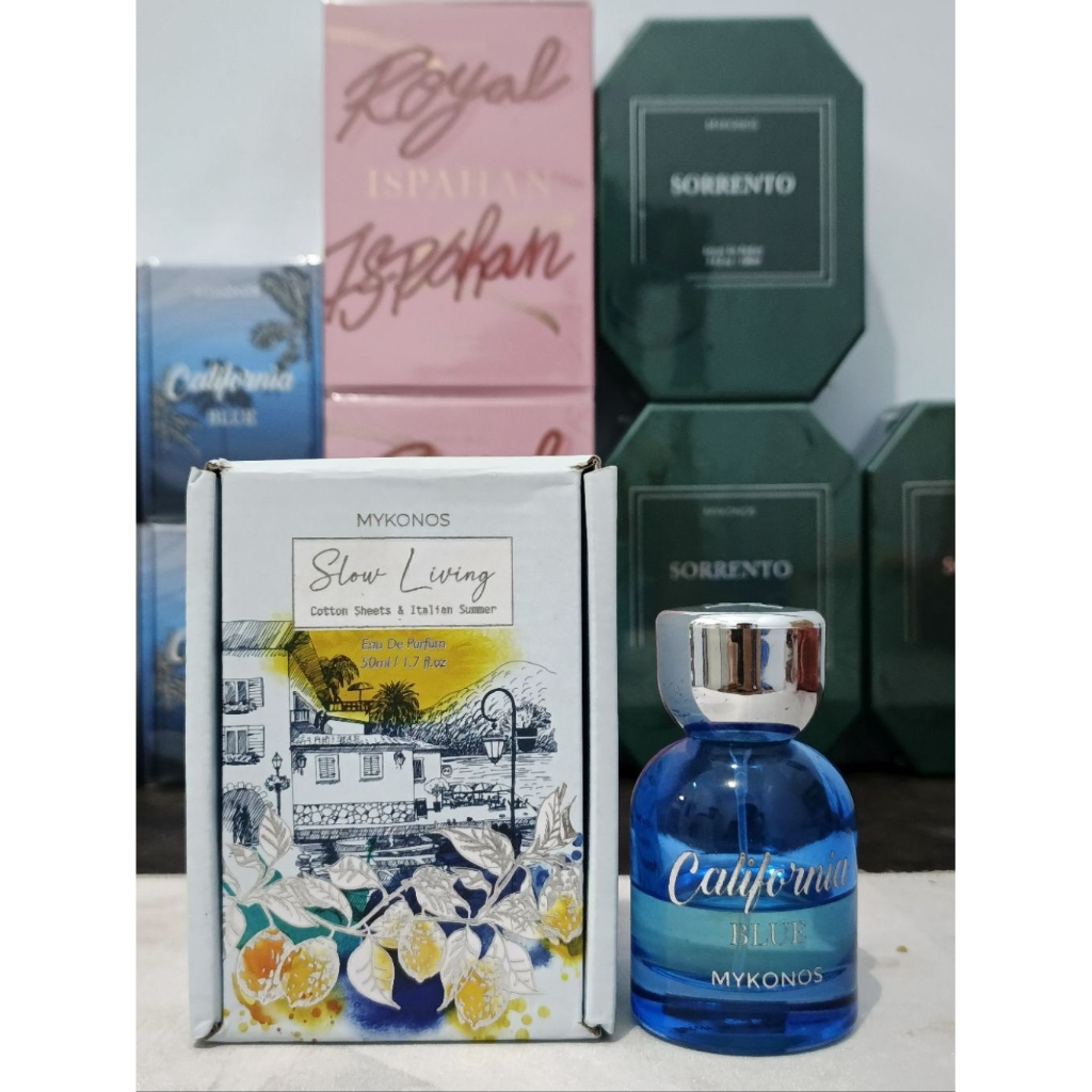 preloved mykonos california blue 50ml (30%)